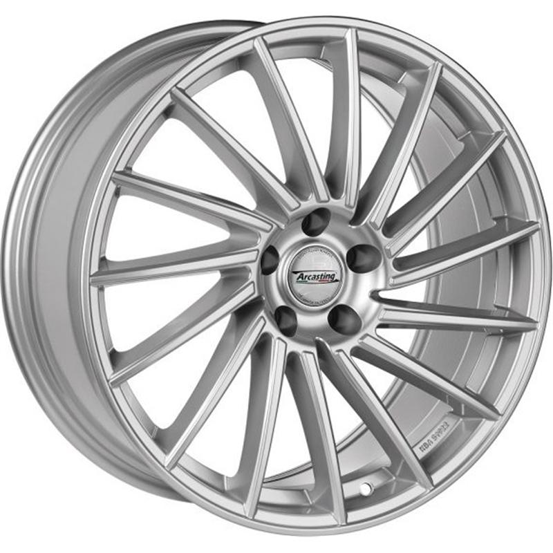 Cerchio ARCASTING Gotica Silver 5 fori 18\" 8X18 ET35 5x114.3