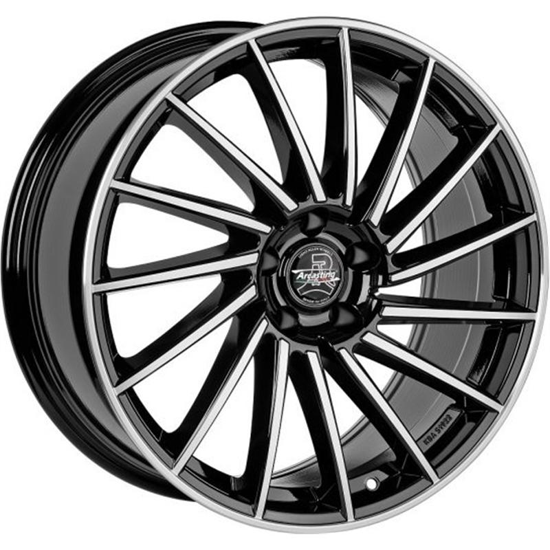 Cerchio ARCASTING Gotica Nero Diamante 5 fori 20\" 8.5X20 ET45 5x114.3