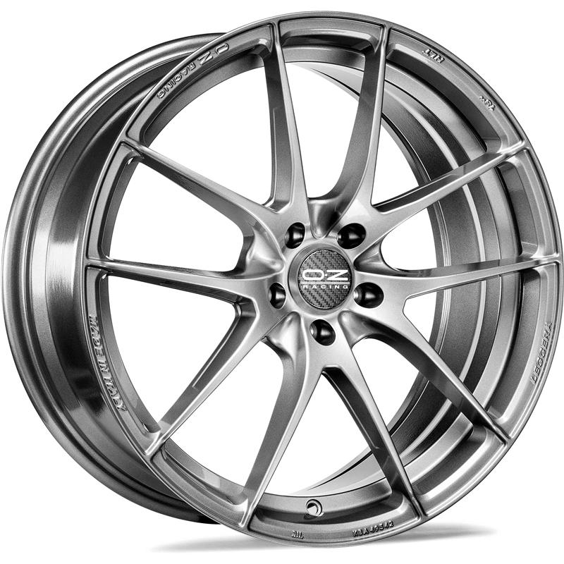 Cerchio OZ RACING Leggera Hlt Grigio Corsa Bright 5 fori 19\" 8.5X19 ET38 5x114.3