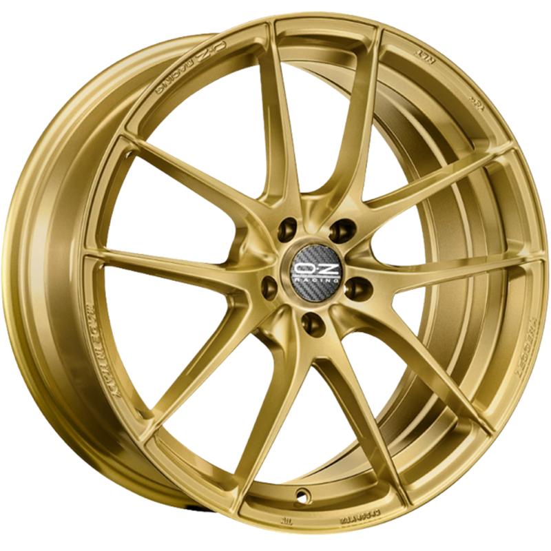 Cerchio OZ RACING Leggera Hlt Race Gold 5 fori 18\" 8X18 ET35 5x100