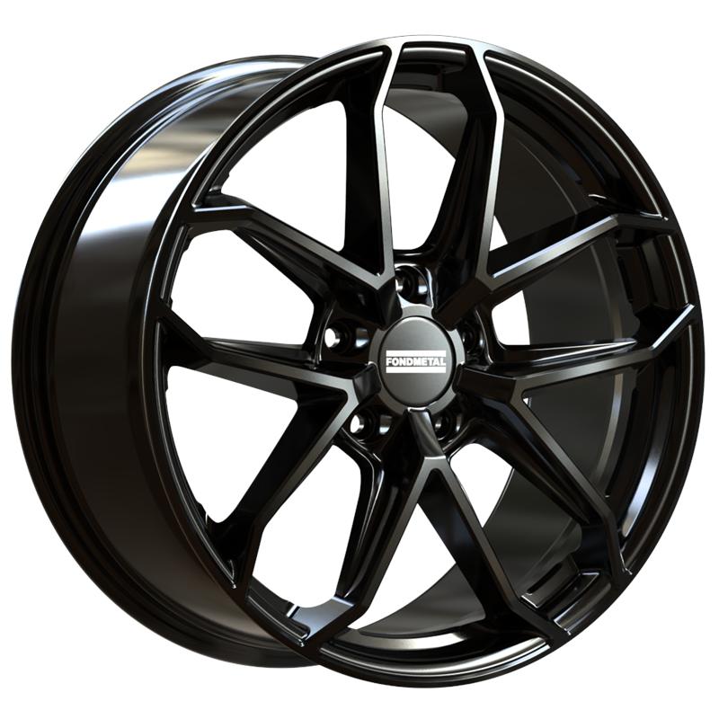 Cerchio FONDMETAL Zelos Glossy Black 5 fori 21\" 11X21 ET18 5x112