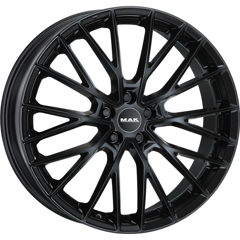 Cerchio MAK Speciale Glossy Black 5 fori 20\" 8.5X20 ET45 5x112