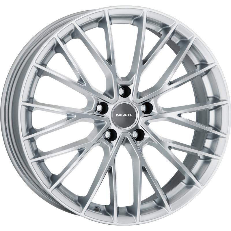 Cerchi in Lega MAK Speciale Silver 5 fori 22\" 9X22 ET52 5x112