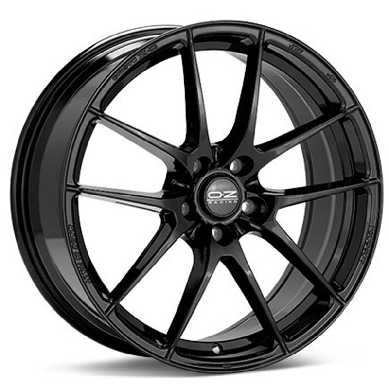 Cerchio OZ RACING Leggera Hlt Glossy Black 5 fori 18\" 8X18 ET45 5x114.3