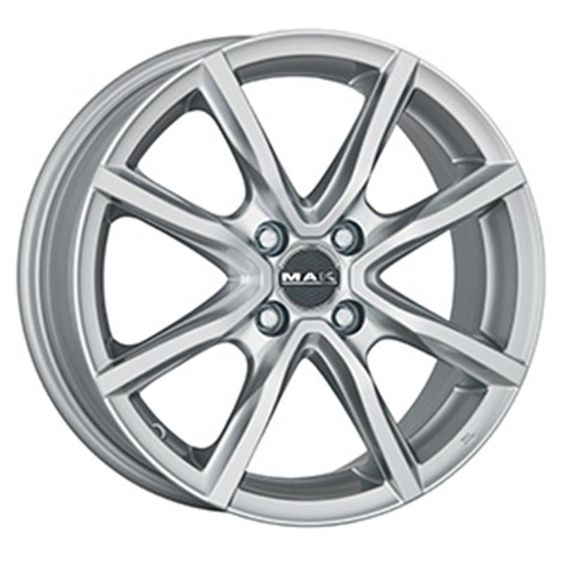 Cerchi in Lega MAK Milano 4 Silver 4 fori 16\" 6X16 ET49 4x100