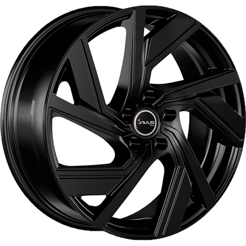 Cerchio AVUS AC-521 Black 5 fori 18\" 8X18 ET35 5x112
