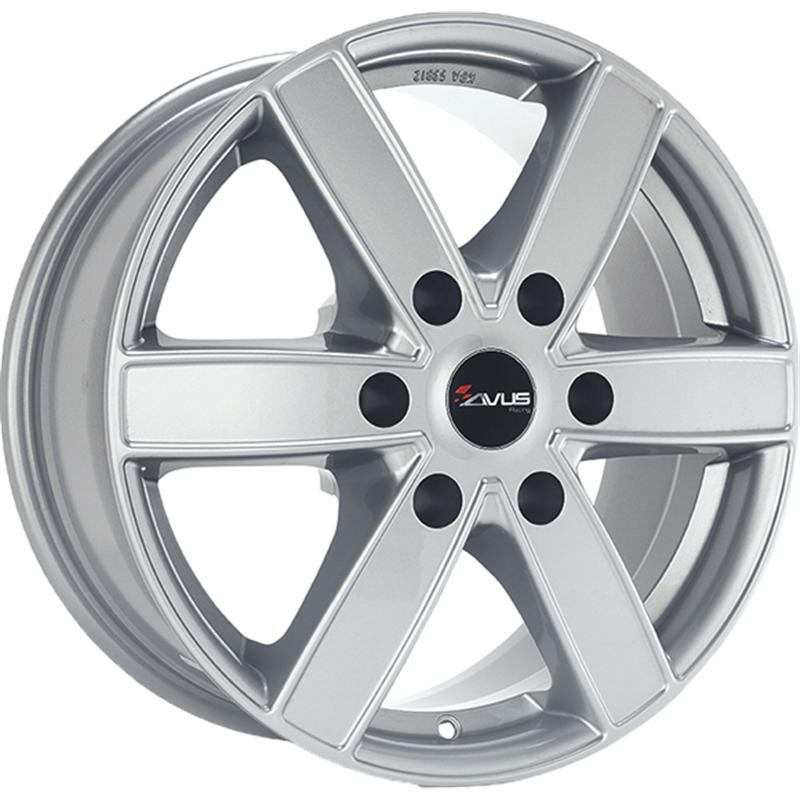 Cerchio AVUS AC-V61 Hyper Silver 6 fori 17\" 7.5X17 ET45 6x114.3