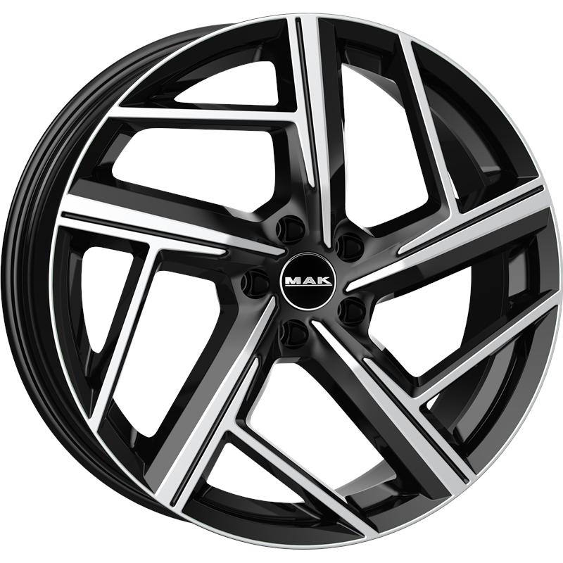 Cerchio MAK Qvattro Black Mirror 5 fori 19\" 8.5X19 ET45 5x112