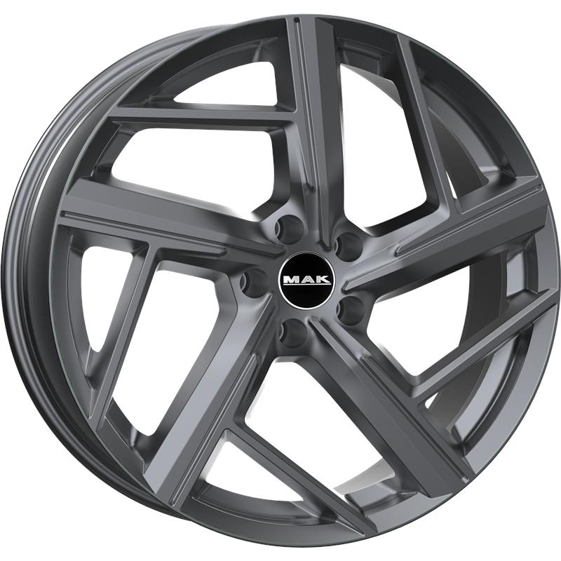 Cerchi in Lega MAK Qvattro M Titan 5 fori 19\" 8.5X19 ET32 5x112