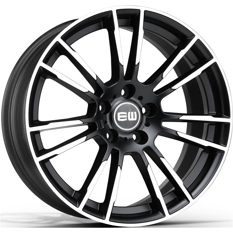 Cerchio EW Ew01 Stargaze Black Polished 5 fori 17\" 8X17 ET43 5x112