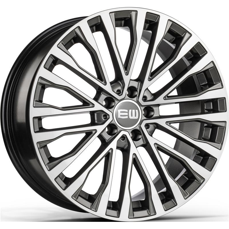 Cerchio EW Ew19 Sirius Palladium Polished 5 fori 19\" 9.5X19 ET38 5x112