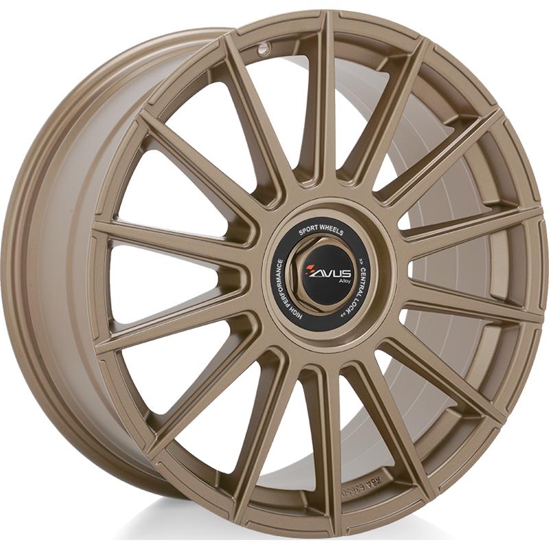 Cerchi in Lega AVUS AC-M09 Bronze 5 fori 18\" 8X18 ET30 5x112
