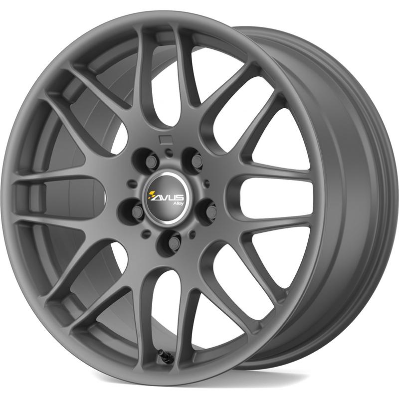 Cerchio AVUS AC-Mb4 Matt Anthracite 5 fori 19\" 8.5X19 ET35 5x120
