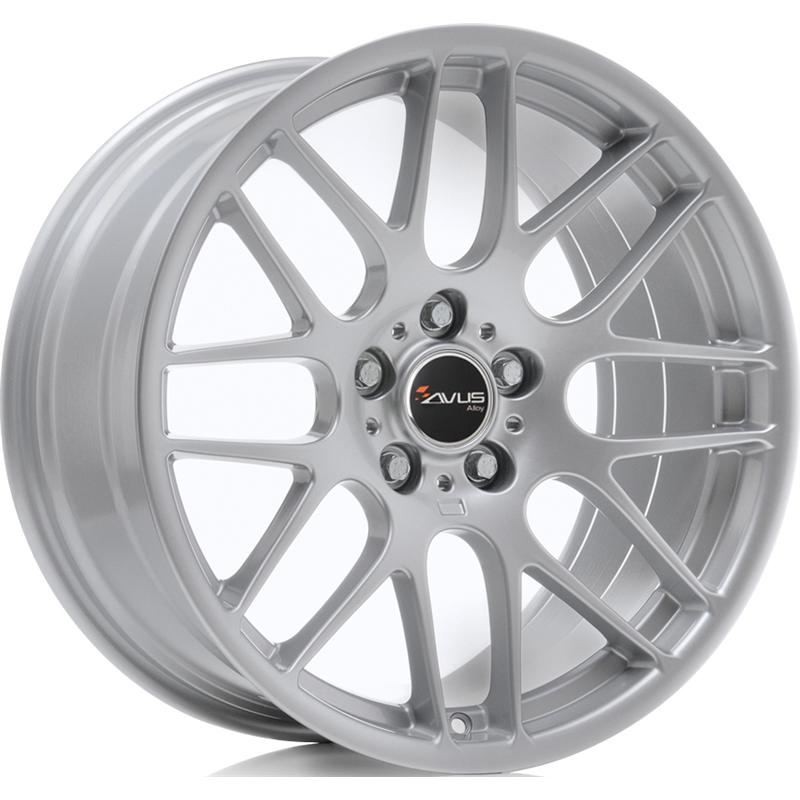 Cerchio AVUS AC-Mb4 Hyper Silver 5 fori 18\" 8X18 ET30 5x112