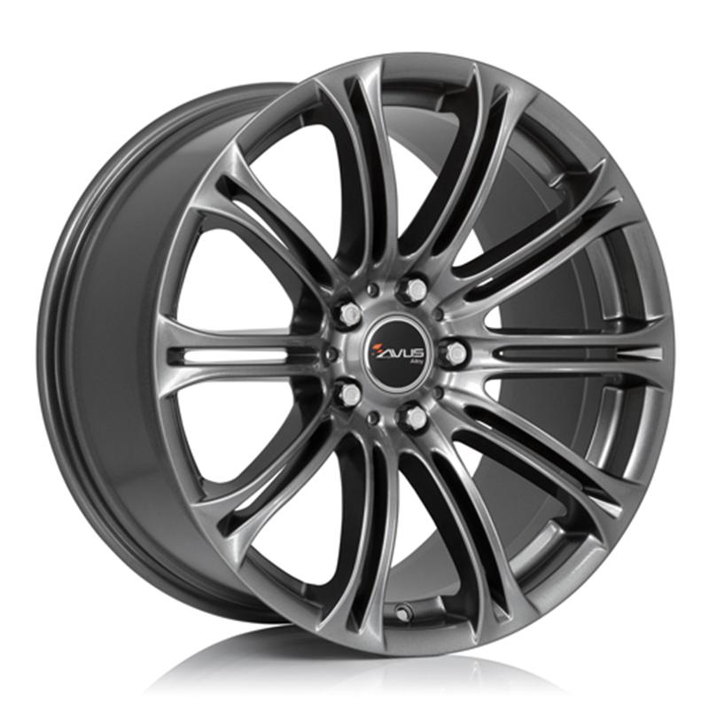 Cerchio AVUS AC-Mb1 Anthracite 5 fori 18\" 8X18 ET30 5x120