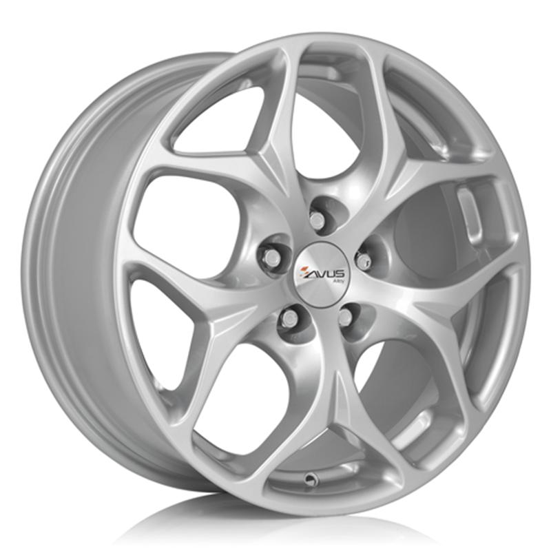 Cerchio AVUS AC-Mb2 Hyper Silver 5 fori 20\" 9X20 ET35 5x112