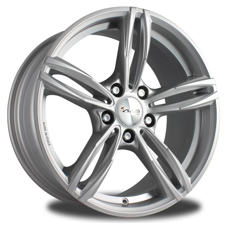 Cerchio AVUS AC-Mb3 Hyper Silver 5 fori 17\" 7.5X17 ET37 5x120