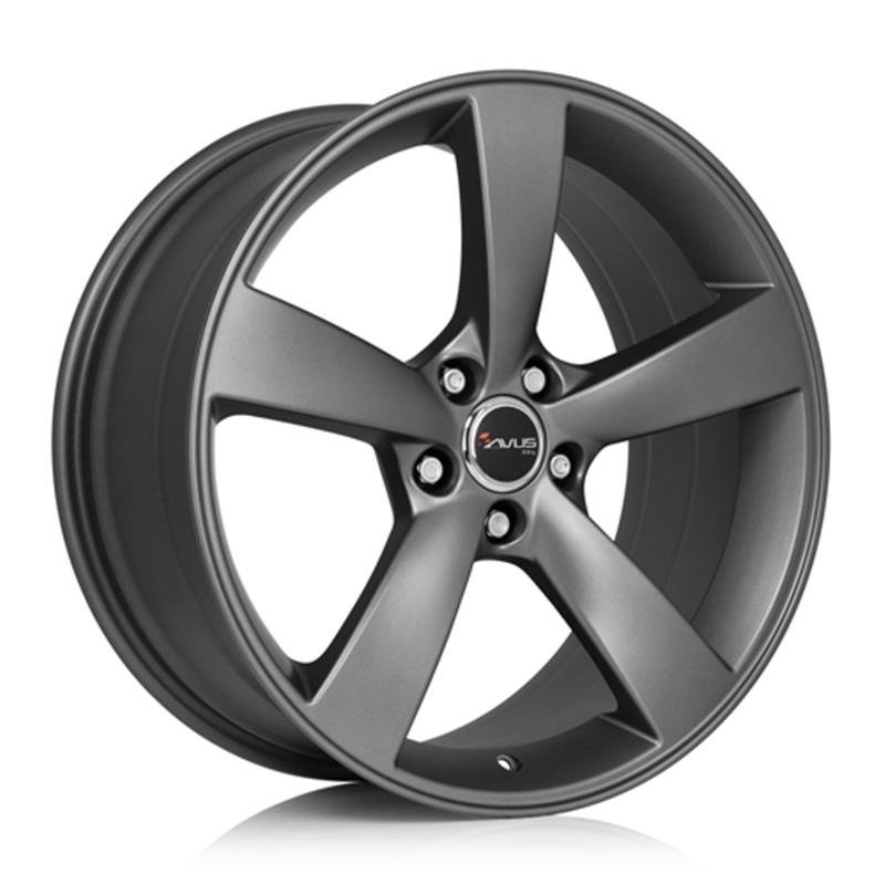 Cerchi in Lega AVUS Af10 Matt Anthracite 5 fori 19\" 8.5X19 ET40 5x108