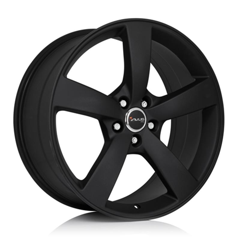 Cerchio AVUS Af10 Matt Black 5 fori 21\" 10X21 ET50 5x112