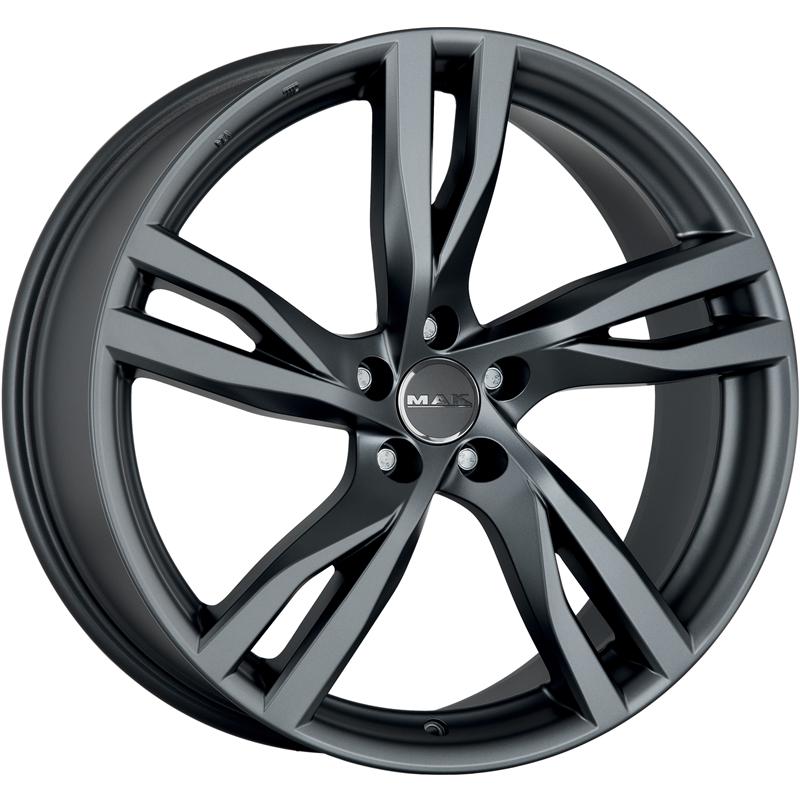 Cerchi in Lega MAK Stockholm Matt Titan 5 fori 18\" 8X18 ET39 5x112