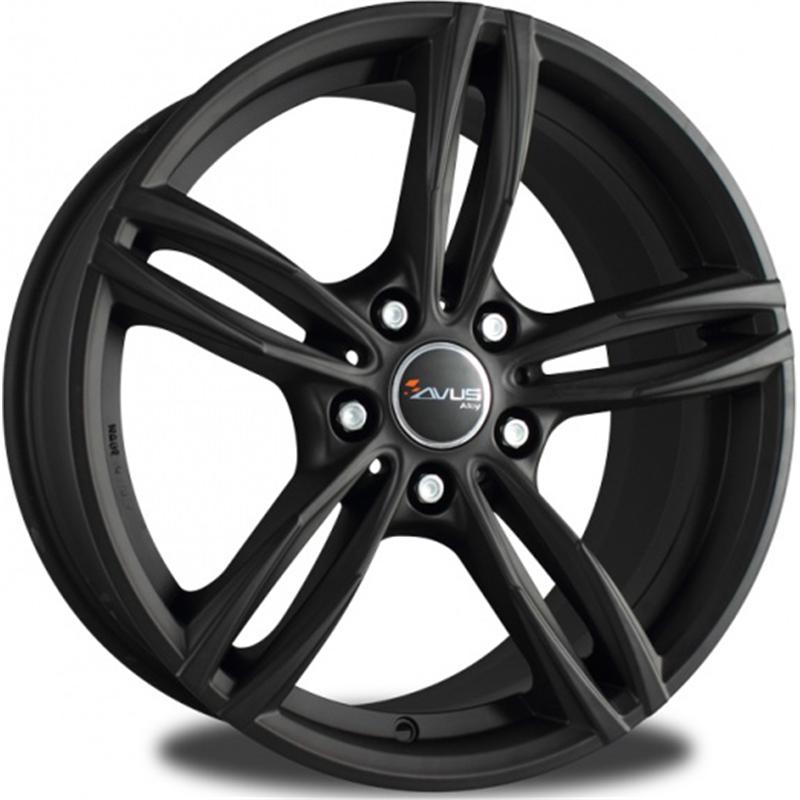 Cerchio AVUS Af15 Matt Black 5 fori 18\" 8X18 ET45 5x112