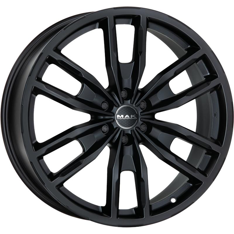 Cerchio MAK Peak Matt Black 6 fori 20\" 9X20 ET19 6x139.7