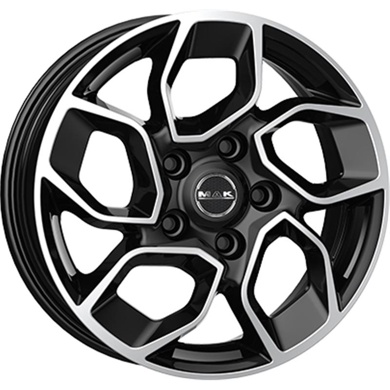 Cerchio MAK Express 3 Black Mirror 5 fori 17\" 7X17 ET55 5x160