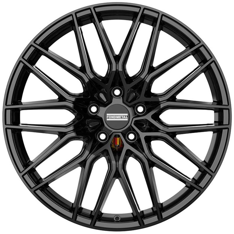 Cerchio FONDMETAL Cratos Glossy Black 5 fori 21\" 9.5X21 ET30 5x112