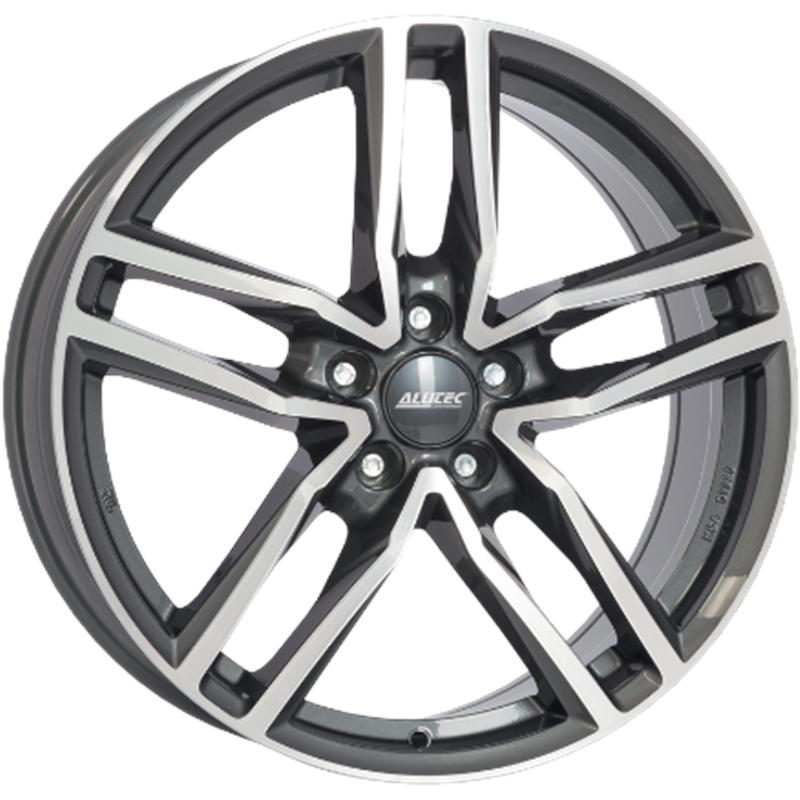 Cerchio AT Ikenu Graphit Frontpoliert 5 fori 19\" 9X19 ET40 5x114.3