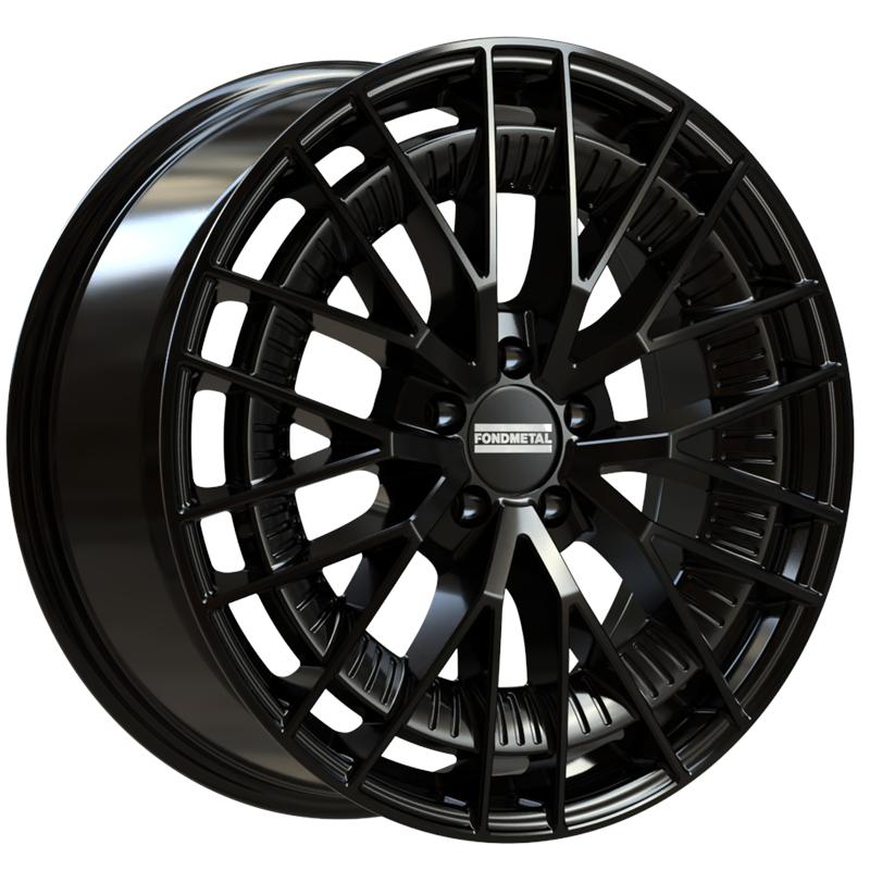 Cerchio FONDMETAL Kari Glossy Black 5 fori 18\" 8X18 ET34 5x112