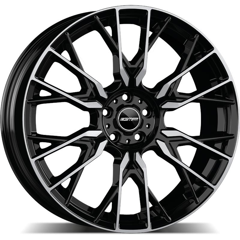 Cerchio GMP Fender Black Diamond 5 fori 19\" 8X19 ET43 5x112
