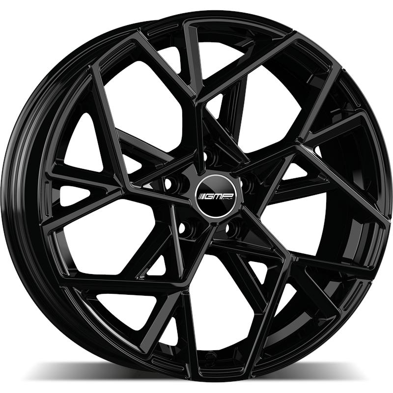 Cerchio GMP Cartesio Glossy Black 5 fori 19\" 8X19 ET45 5x114.3