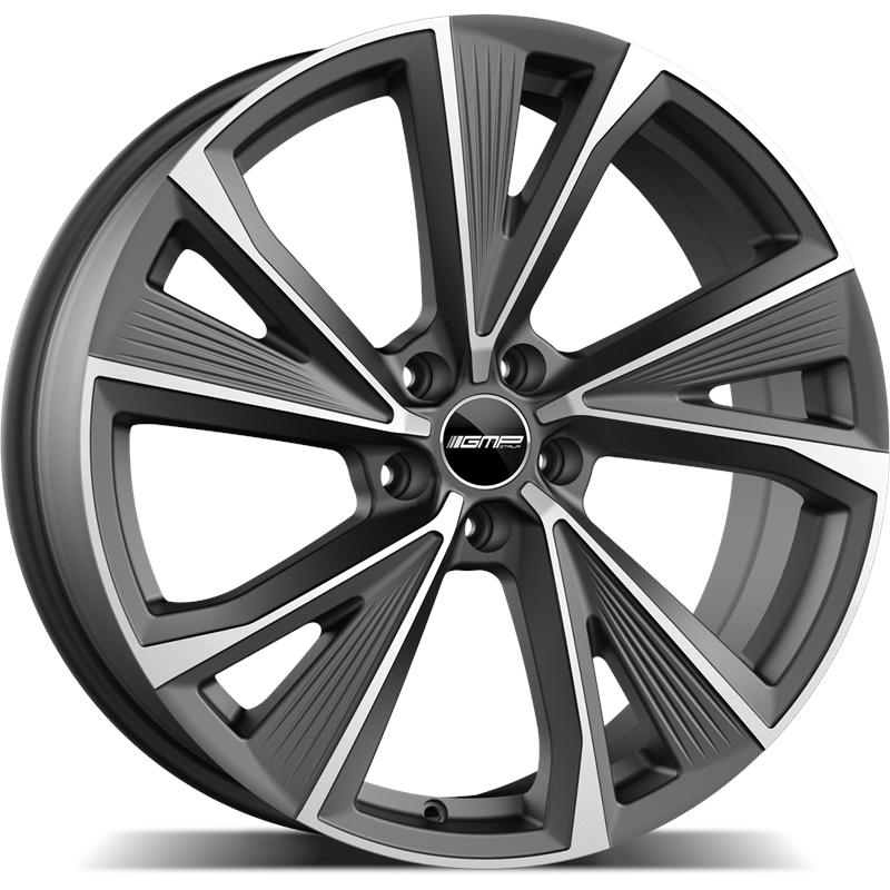 Cerchio GMP Evento Matt Anthracite Diamond 5 fori 18\" 8X18 ET35 5x112