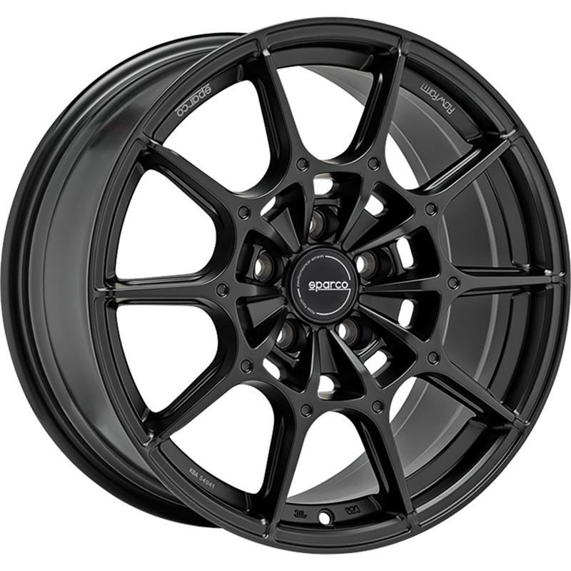 Cerchio SPARCO Sparco Ff3 Matt Black 5 fori 19\" 8.5X19 ET40 5x114.3