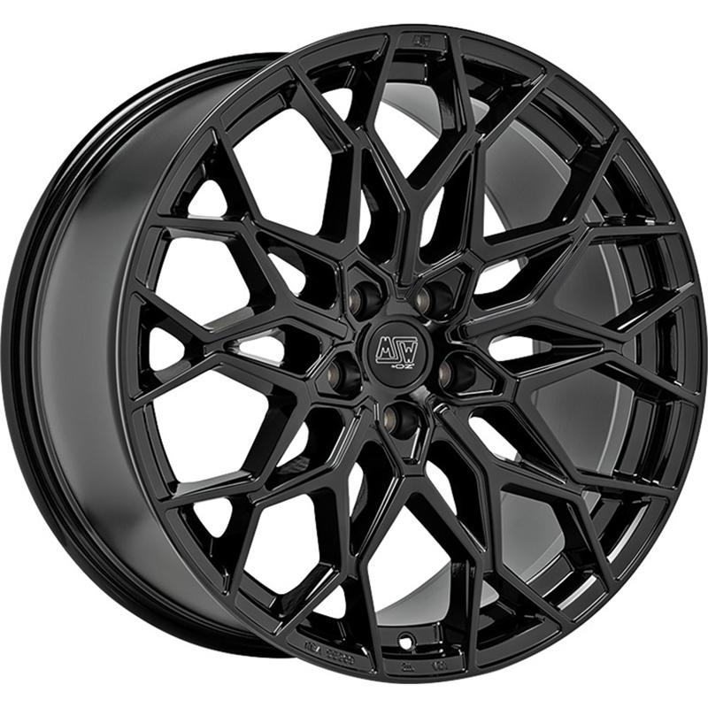 Cerchio MSW Msw 51 Glossy Black 5 fori 21\" 8.5X21 ET38 5x108