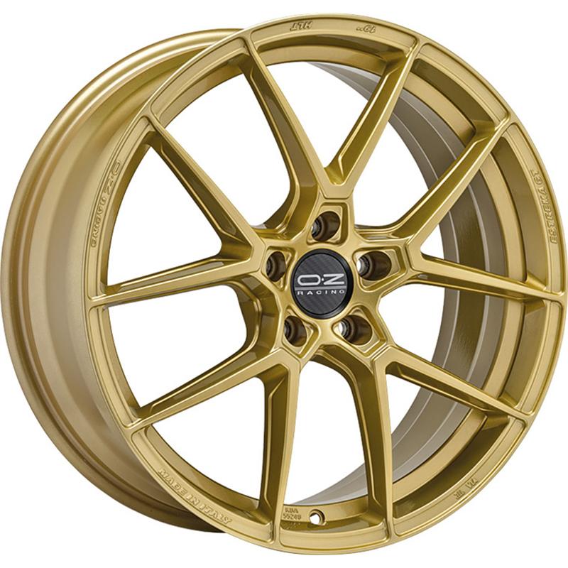 Cerchio OZ RACING Estrema Gt Hlt Race Gold 5 fori 18\" 8.5X18 ET35 5x114.3