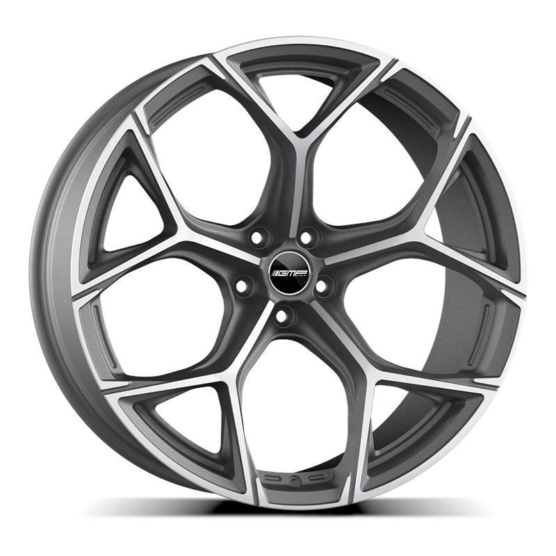 Cerchio GMP Ultrivity Matt Anthracite Diamond 5 fori 18\" 8X18 ET30 5x112