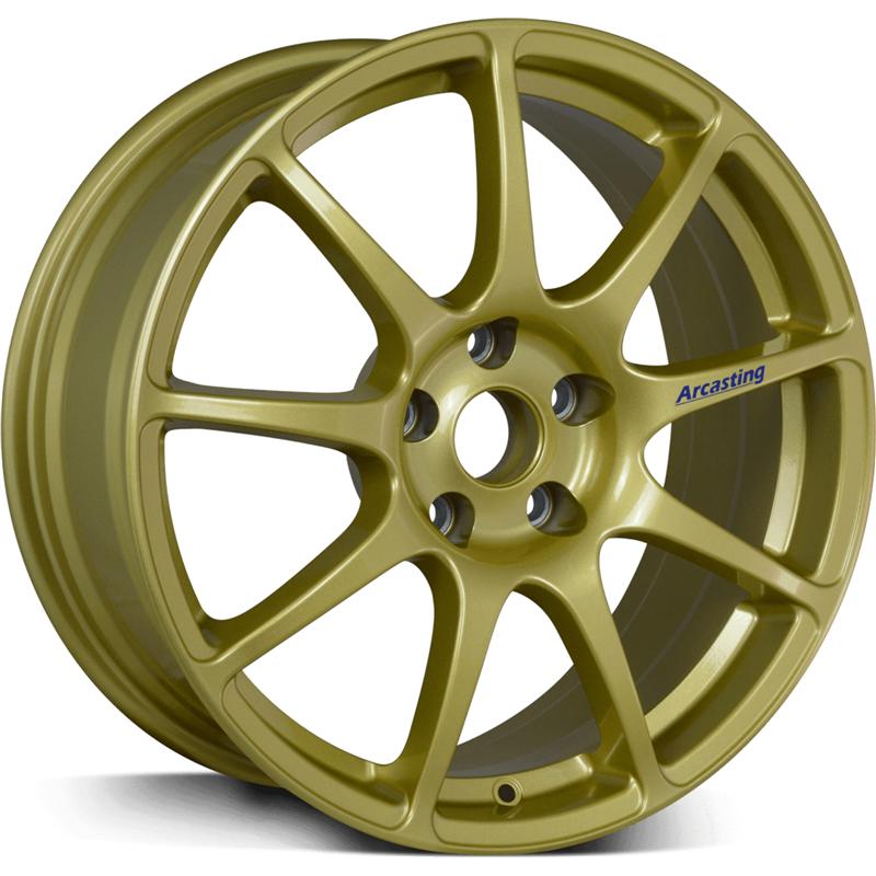 Cerchio ARCASTING Excalibur Gold 5 fori 17\" 7X17 ET42 5x112