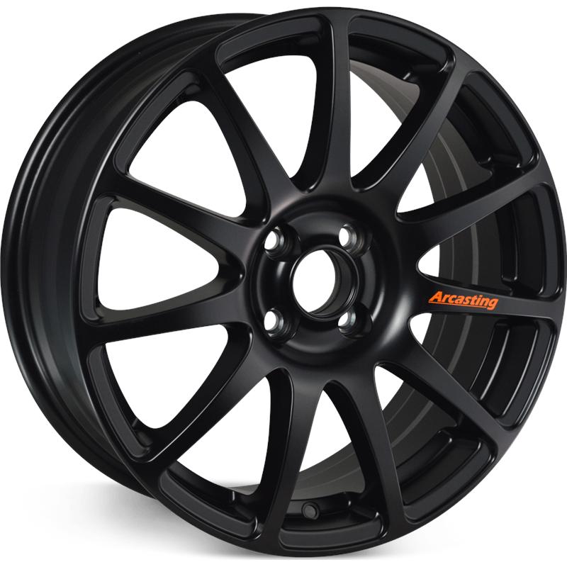 Cerchio ARCASTING Excalibur Nero Corse Matt Black 5 fori 17\" 7X17 ET40 5x114.3
