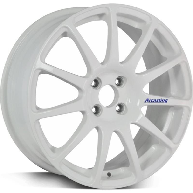 Cerchio ARCASTING Excalibur White 5 fori 17\" 7X17 ET40 5x114.3