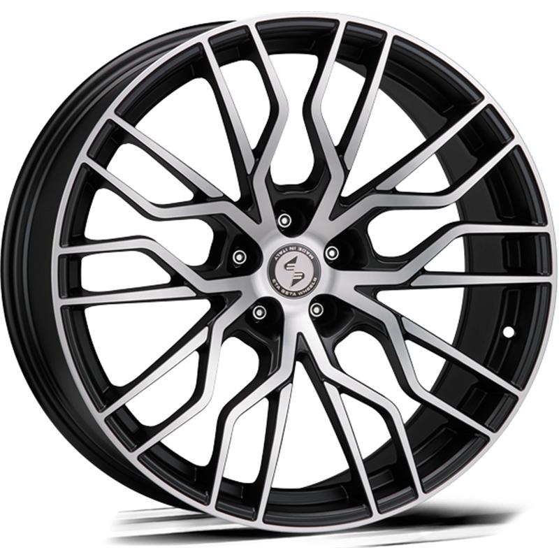 Cerchi in Lega ETA BETA MedusA-K Matt Black Full Polish 5 fori 20\" 10X20 ET35 5x112