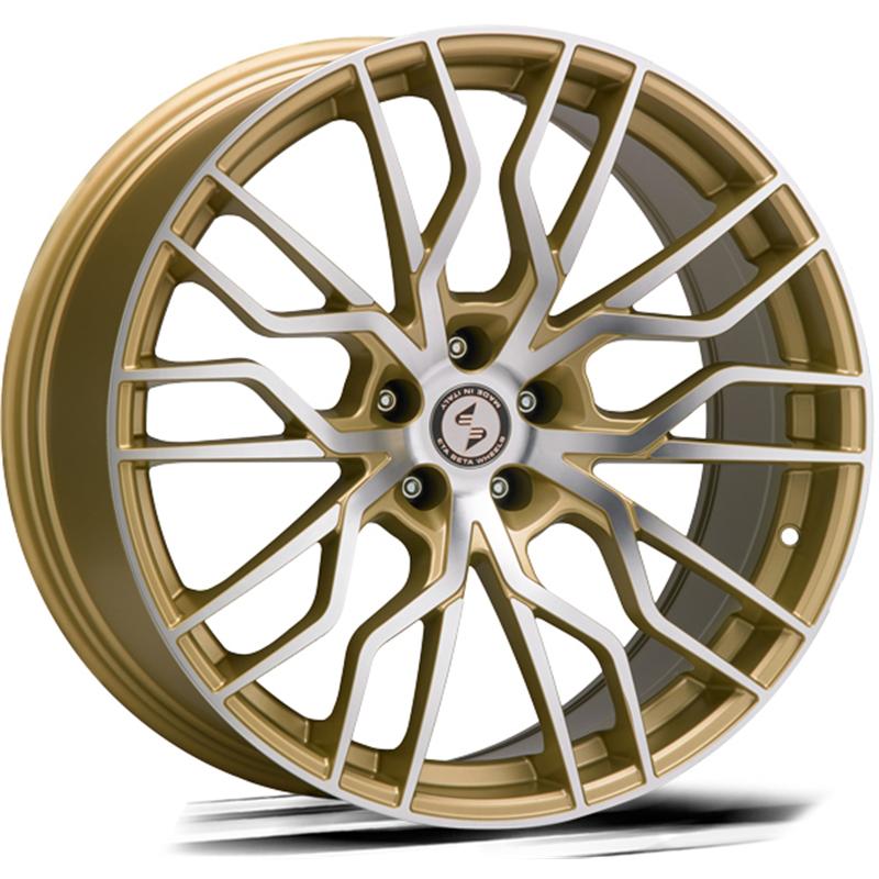 Cerchio ETA BETA MedusA-K Matt Gold Full Polish 5 fori 21\" 11X21 ET55 5x130