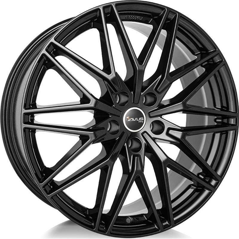 Cerchio AVUS AC-Mb6 Black 5 fori 18\" 8X18 ET42 5x108