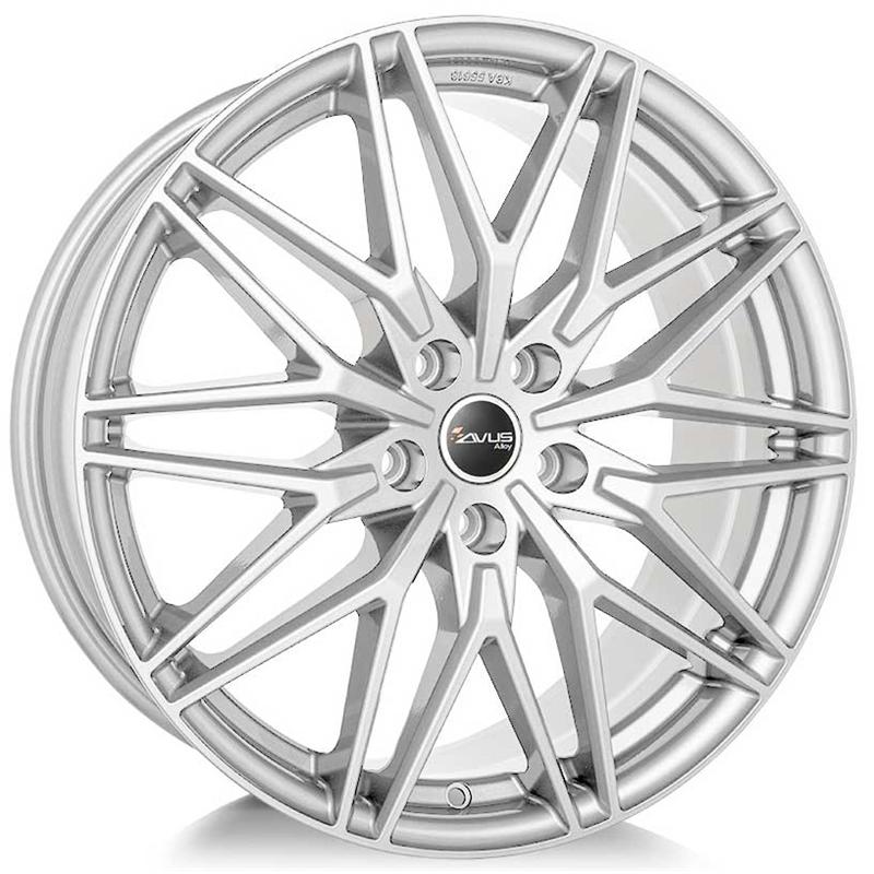 Cerchio AVUS AC-Mb6 Hyper Silver 5 fori 20\" 10X20 ET38 5x130