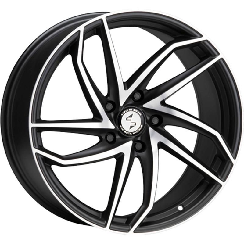 Cerchi in Lega ETA BETA HeroN-K Matt Black Full Polish 5 fori 20\" 10X20 ET35 5x120