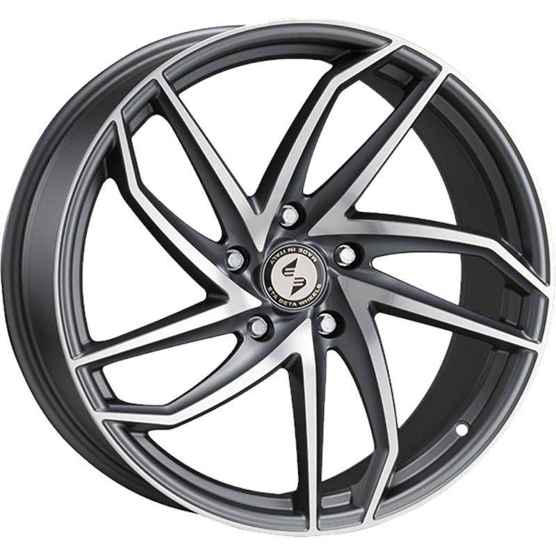 Cerchio ETA BETA Heron Matt Anthracite Full Polish 5 fori 20\" 8.5X20 ET45 5x108