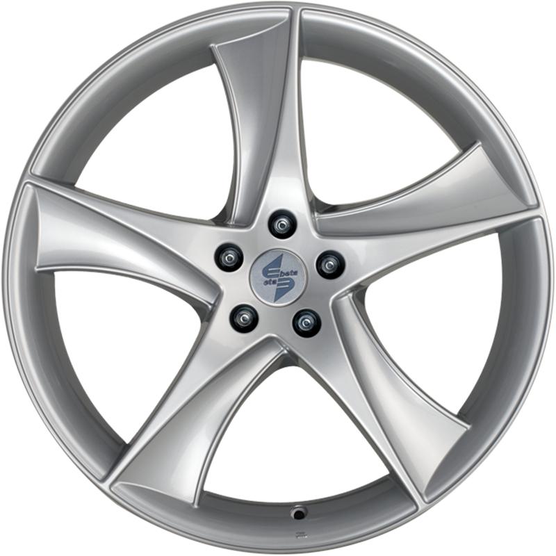 Cerchi in Lega ETA BETA Jofiel Silver 5 fori 21\" 11X21 ET55 5x112