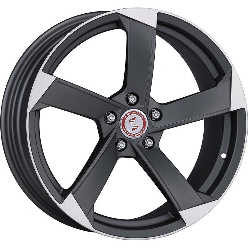 Cerchio ETA BETA Magic Shiny Anthracite Special Edition 5 fori 19\" 8.5X19 ET40 5x112