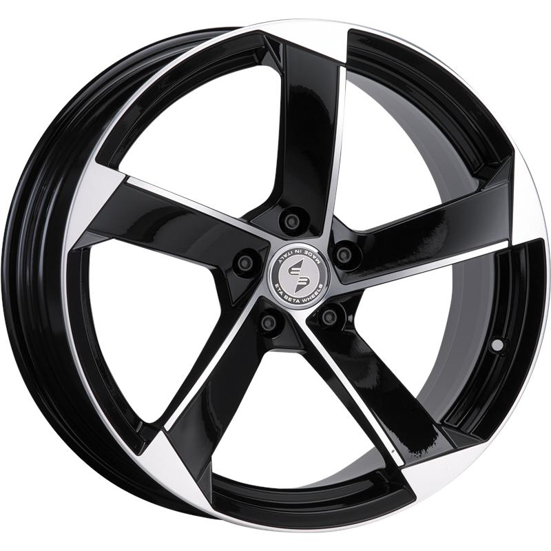 Cerchio ETA BETA Magic Shiny Black Full Polish 5 fori 19\" 8.5X19 ET47 5x112