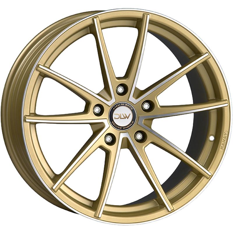 Cerchi in Lega ETA BETA ManaY-K Shiny Gold Full Polish 5 fori 19\" 8.5X19 ET35 5x112
